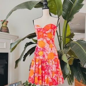 Bill Blass Floral Dress